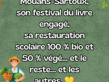 Mouans-Sartoux, son festival du livre engagé, sa cantine bio… le reste… et les autres
