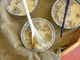 Panna cottas aux graines de chia, vanille et citron