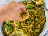 Roulés au pesto façon chinois brioché {sans gluten}