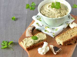 Tartinade au tofu soyeux & olives vertes