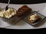 Crackers sésame & lin ☼ fromage frais ciboulette