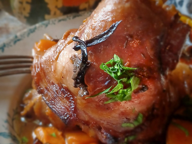 Recettes de Trompettes de la mort et Agneau