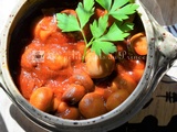 Champignons à la Grecque (version antigaspi)