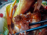 Chinese braised ti pang pork (jarret de porc braisé à la chinoise)