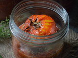 Conserve de tomates farcies