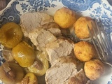 Filet mignon de porc aux Reine-Claude & pleurotes