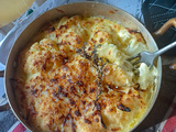 Gratin de chou fleur aux 2 fromages