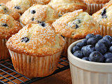 Muffins aux myrtilles