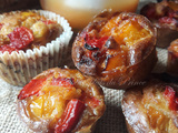 Muffins salés poivron chorizo pour l'apéritif