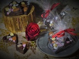 My heart belongs to ... Darling, coeur mendiant chocolat de la St Valentin