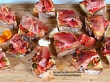 Pan con Tomate au Jambon Basque