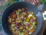 Poêlée de Pommes de Terre Sautées et Marrons : La Garniture Parfaite pour les Réveillons