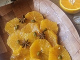 Salade d’oranges aux épices douces & miel de nigelle