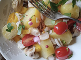 Salade de bulots et pommes de terre
