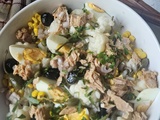 Salade de chou‑fleur au thon, câpres siciliennes & estragon