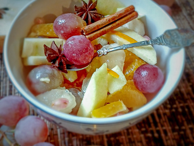 Recettes de Salade de fruits et Automne