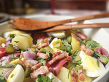 Salade de pommes de terre façon paysanne gersoise