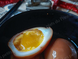 Soy marinated eggs - Œufs marinés pour ramen
