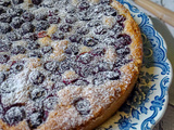 Tarte aux Myrtilles et Crème d'Amande Gourmande