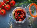 Tomates cerises séchées au deshydrateur