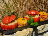 Tomates farcies à la brandade de morue