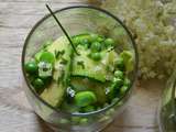 Verrine verte et fraîche, la recette très simple