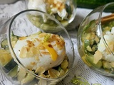Verrines de Courgettes au fenouil sauvage et Œuf Fondant – l'Entrée Chic et Zéro Déchet de l'Été