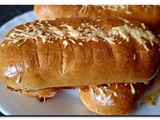 Brioche au fromage et béchamel