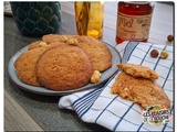 Cookies au miel de châtaignier et noisettes torréfiées
