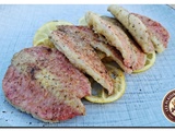 Filets de rouget grillés au citron