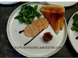 Foie gras cuit sous vide à basse température