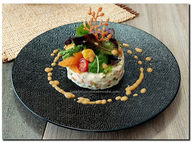 Recettes de Macédoine et Saumon