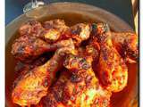 Pilons de poulets au barbecue marinade Buffalo