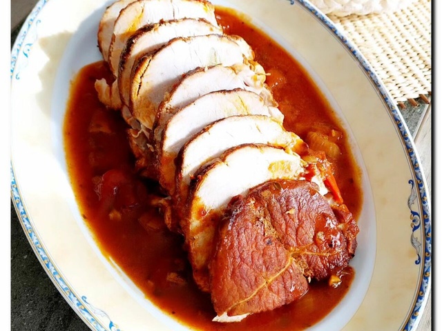 Recettes de Rôti de Porc et Tomates