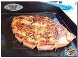Rouelle de porc marinée cuite à la plancha