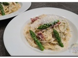 Tagliatelles aux asperges