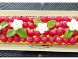 Tarte aux framboises