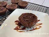 Brownies avec sauce caramel salé
