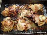 Casserole de poulet à la cassonade et aux oignons