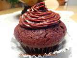 Cupcakes double choco aux courgettes
