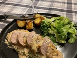 Filet de porc au Boursin