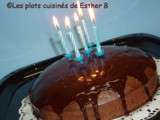 Gâteau au chocolat suprême (blog 5 ans!)