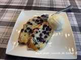 Gâteau citron et bleuets (à la friteuse à air)