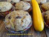 Muffins aux courgettes jaunes