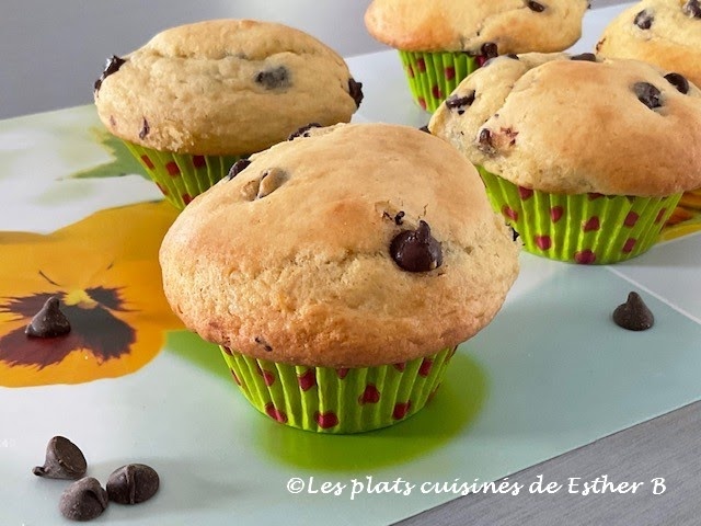 Recettes de Muffins aux Pépites de Chocolat