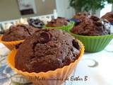 Muffins double chocolat aux courgettes