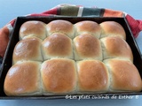 Petits pains blancs maison aux œufs
