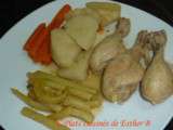 Pilons de poulet et légumes au four