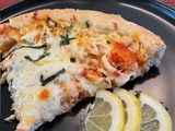 Pizza au homard style Lobster Roll