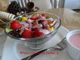 Salade de fraises et de mangues
